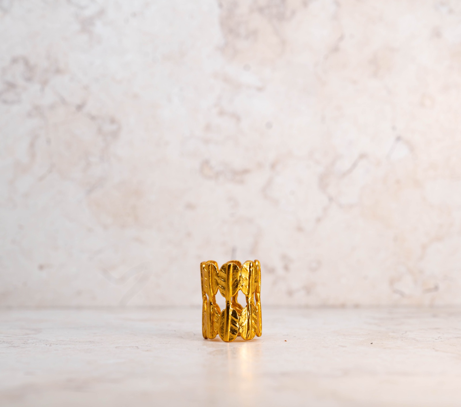 Anillo Hojas