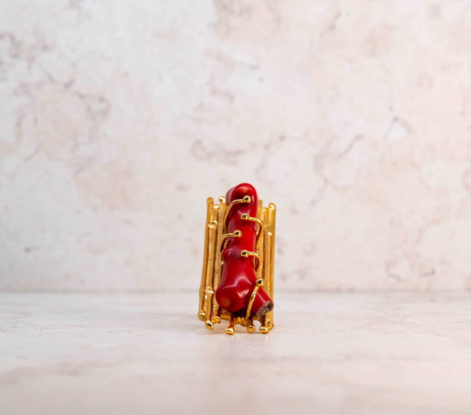 Anillo Estera Coral