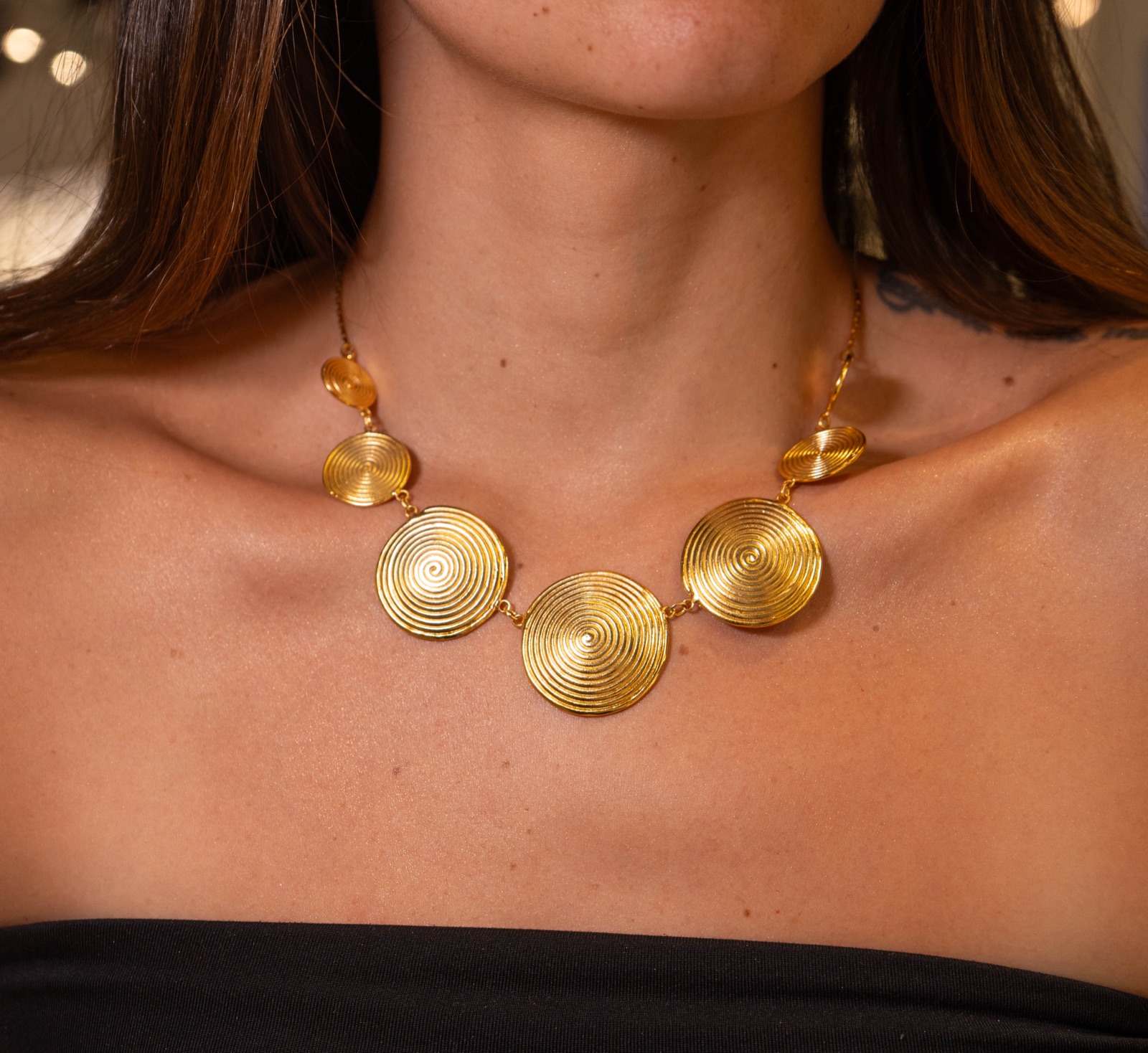 Collar Espiral — detalle