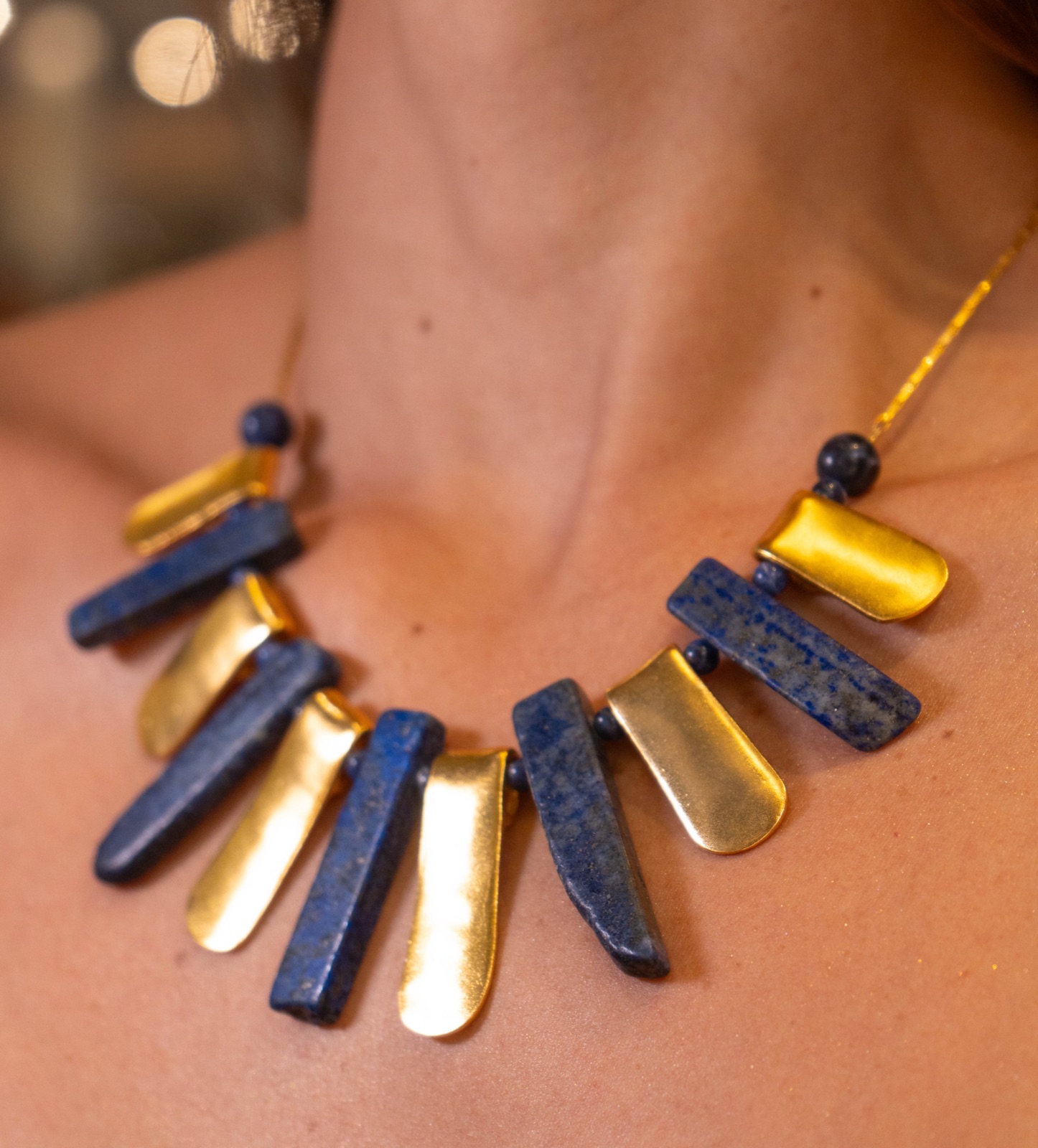 Collar Lapis Lazuli