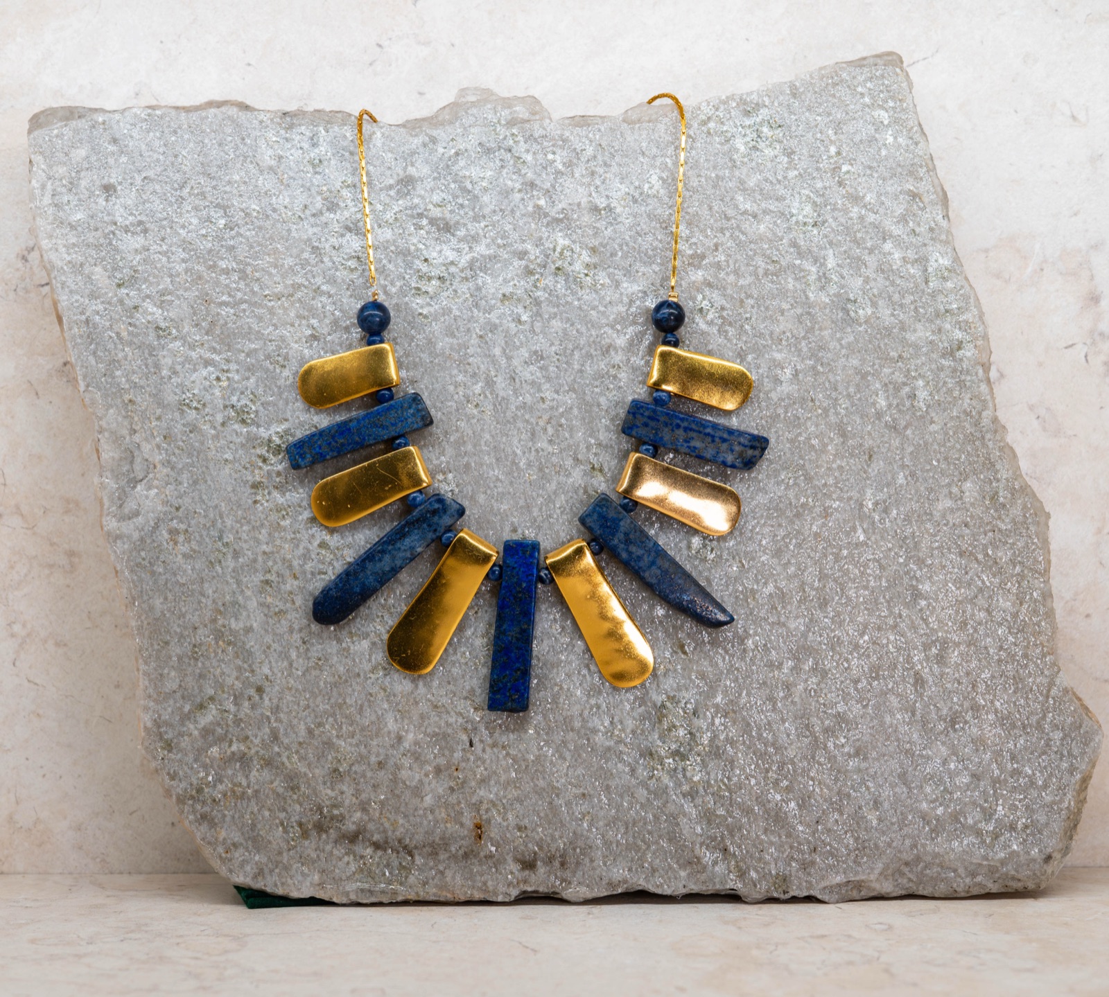 Collar Lapis Lazuli — detalle