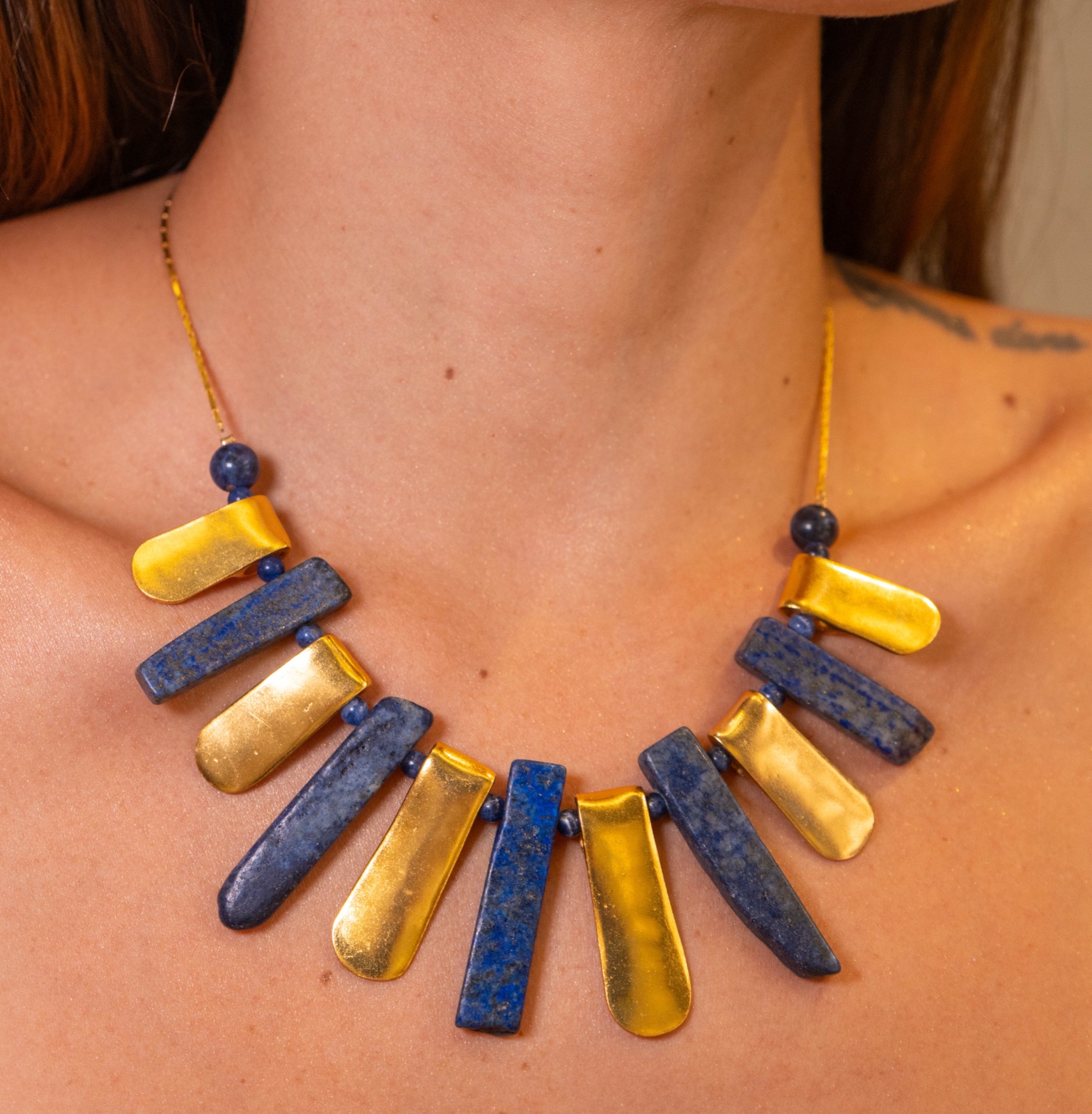 Collar Lapis Lazuli