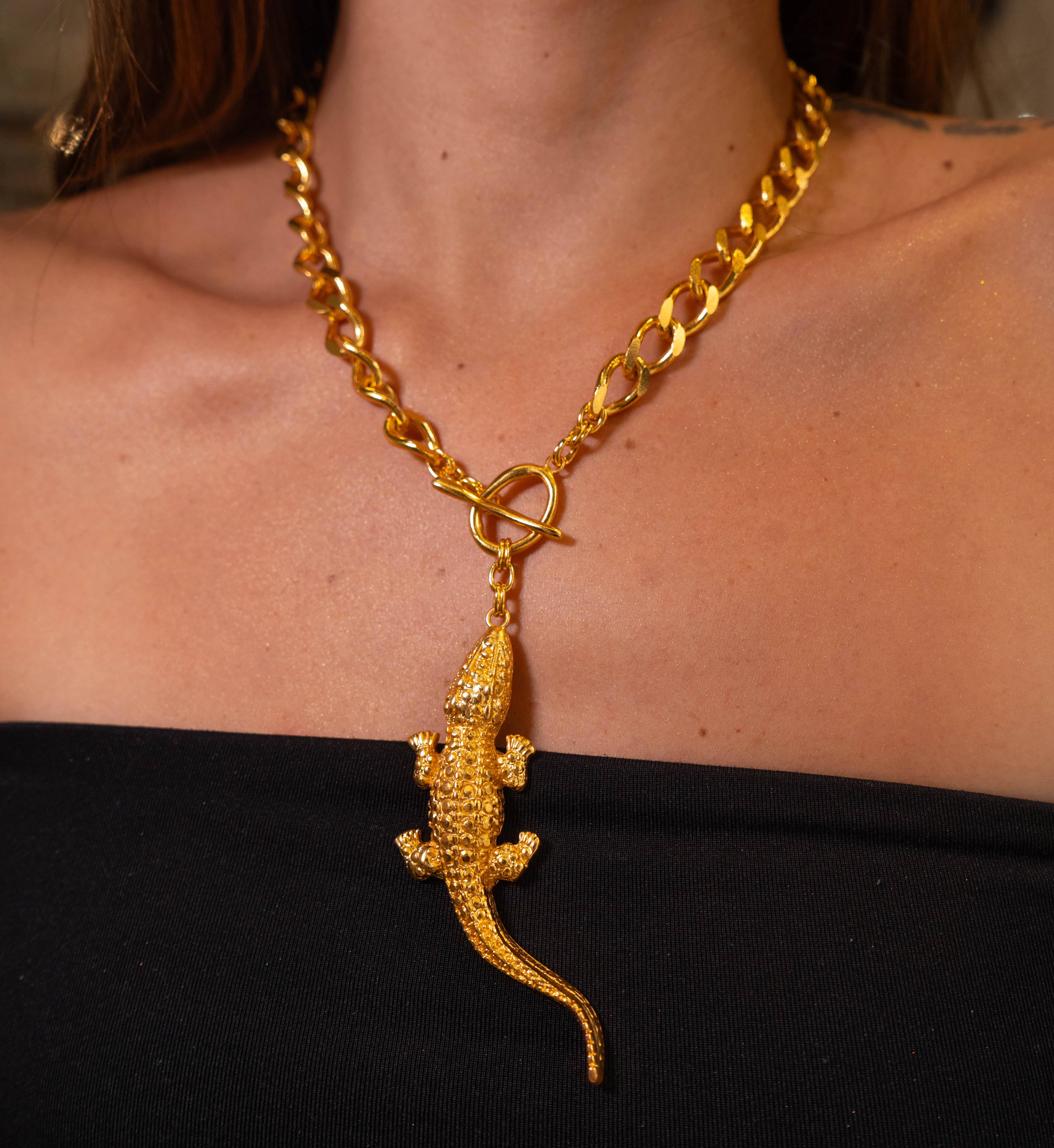 Crocodile Necklace