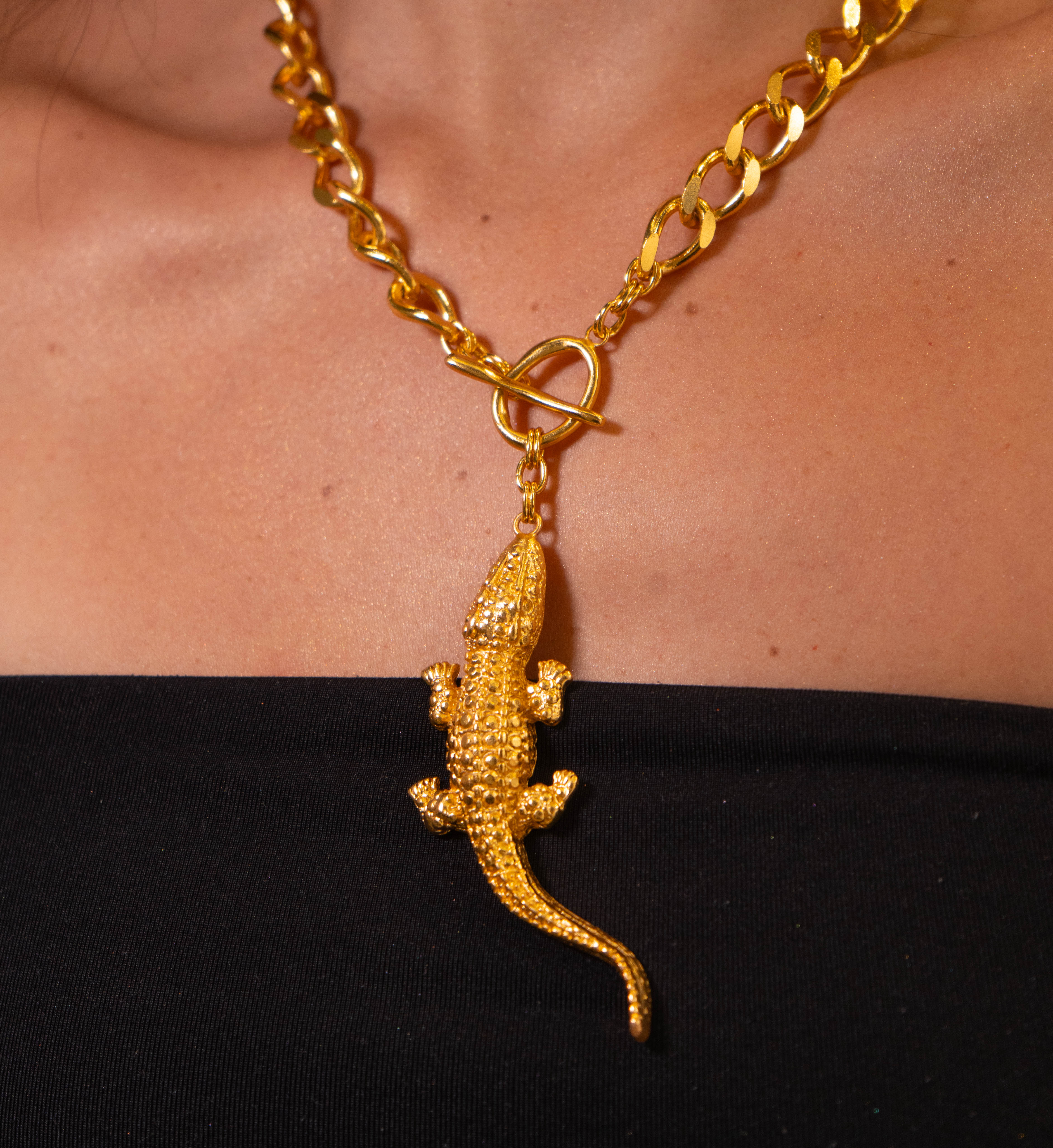 Crocodile Necklace