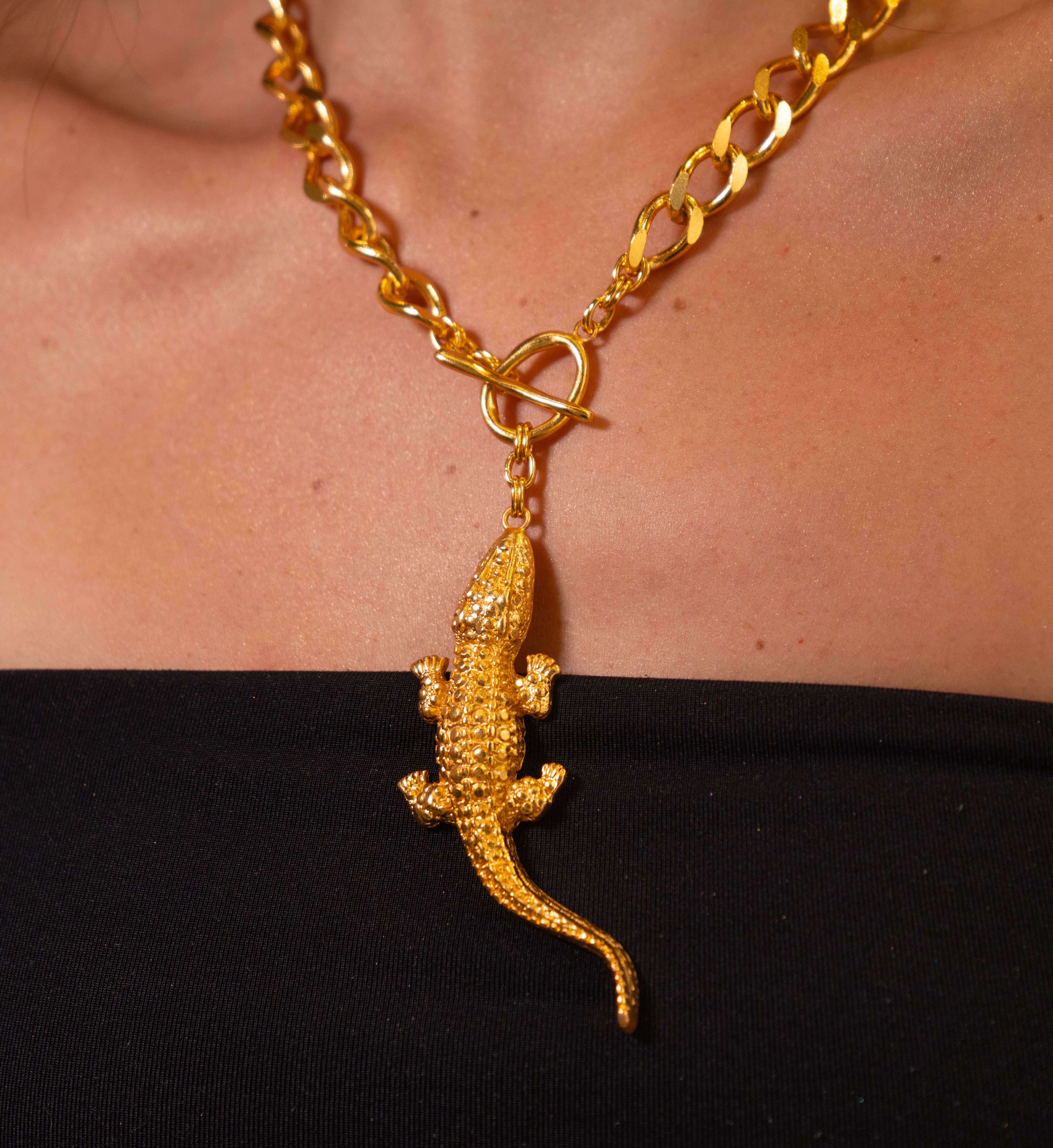 Crocodile Necklace