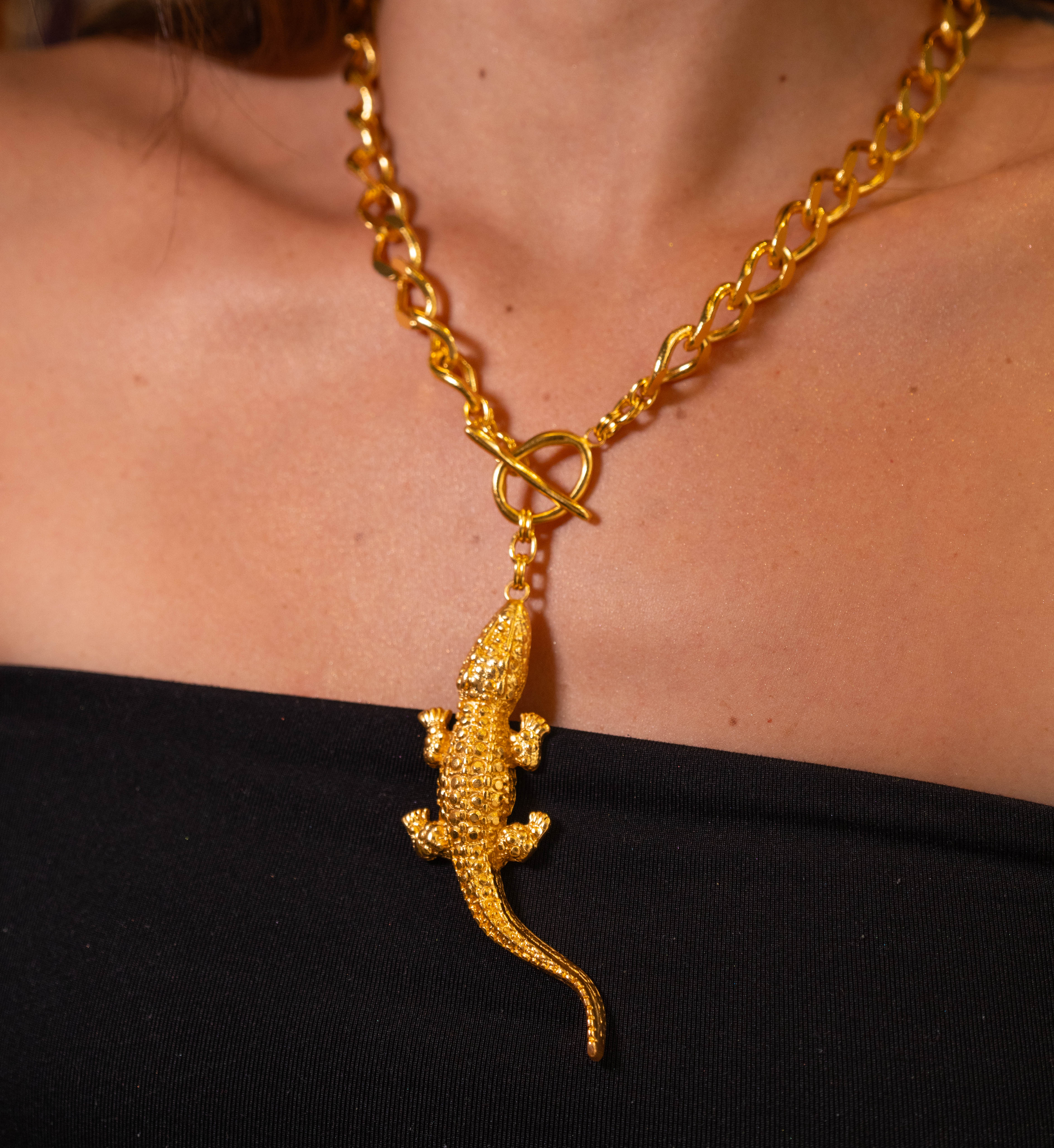 Crocodile Necklace