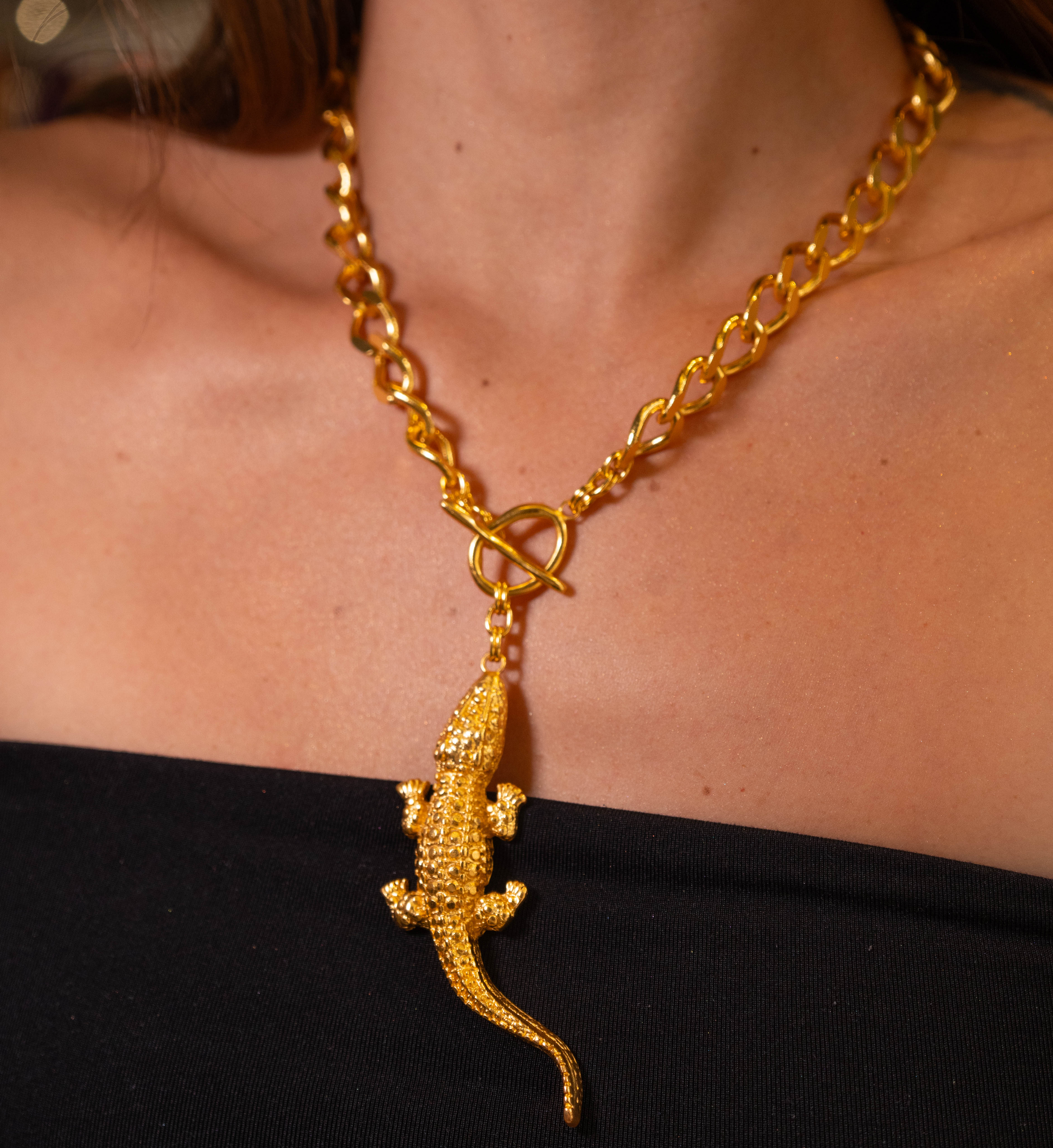 Crocodile Necklace