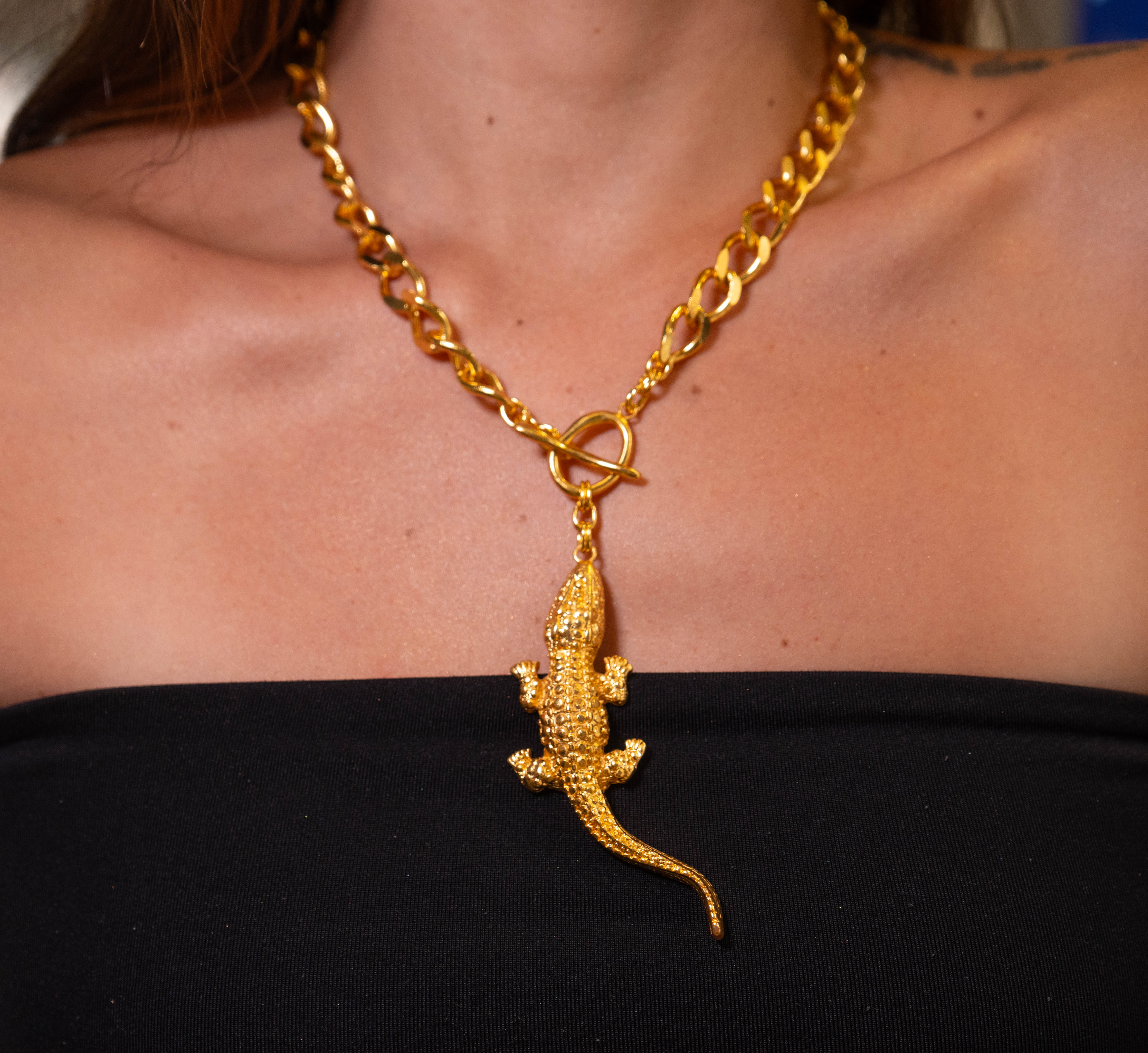 Crocodile Necklace