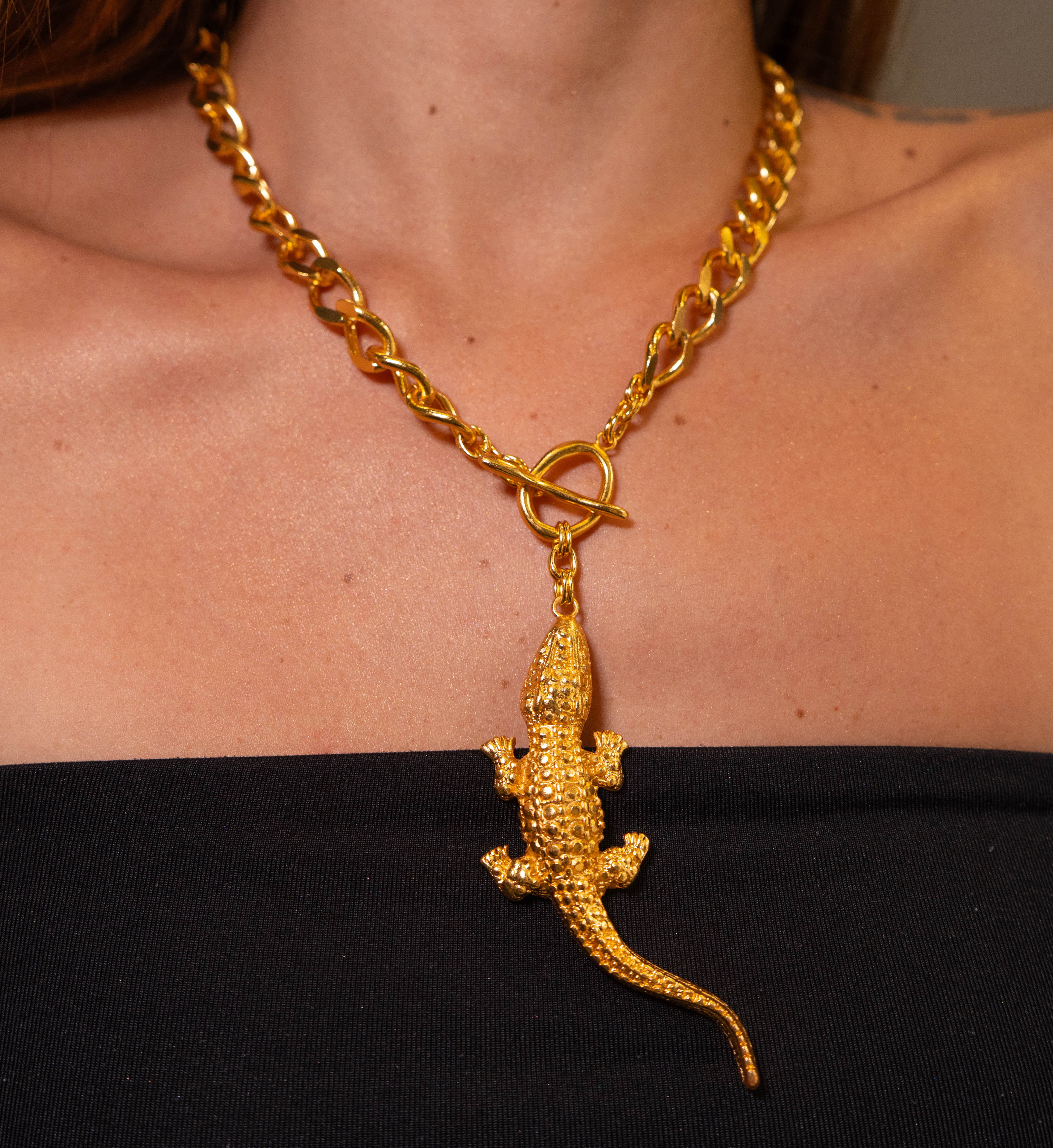 Crocodile Necklace