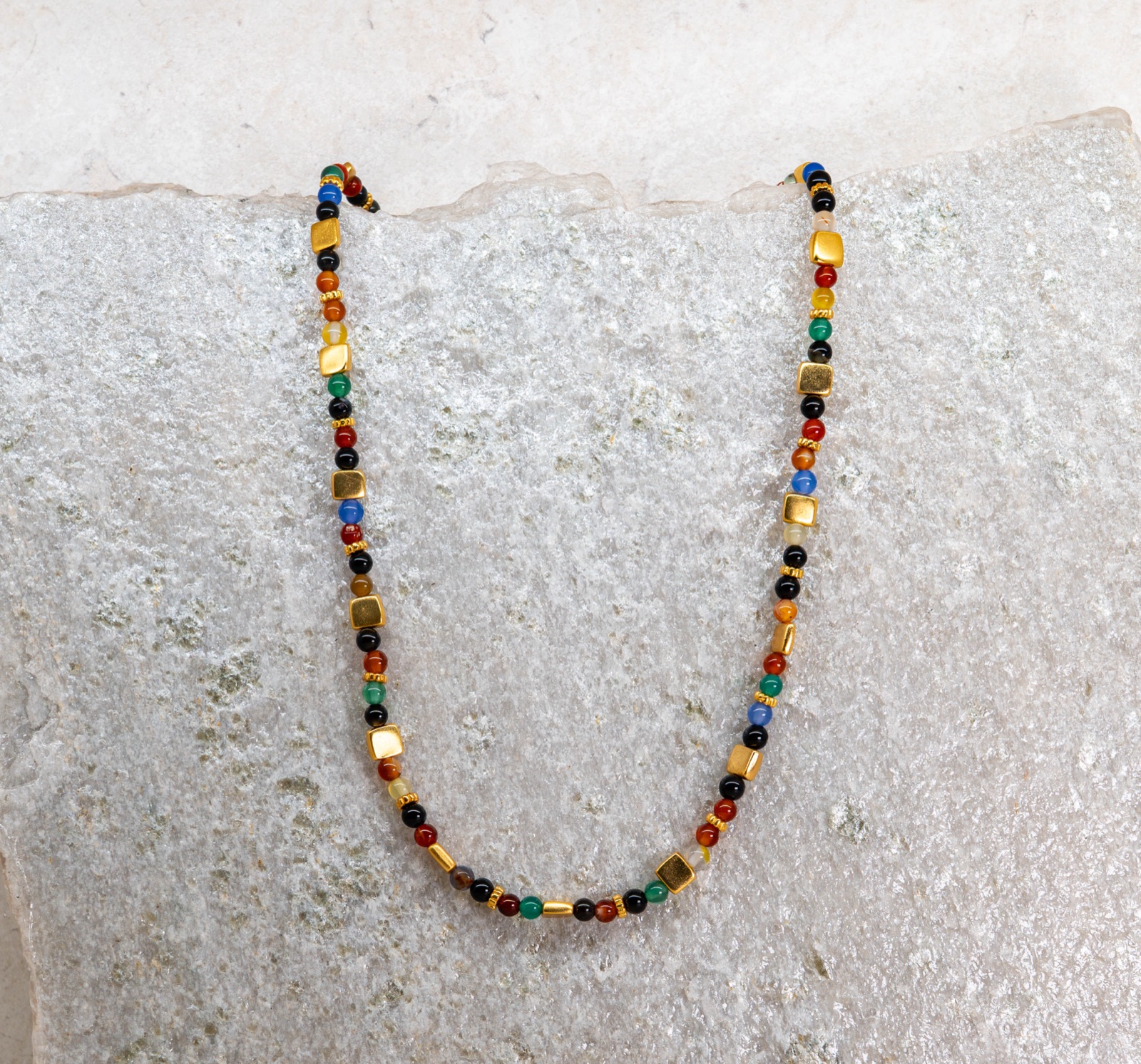 Gargantilla · Cornalina / Onix / Ojo De Tigre / Jade