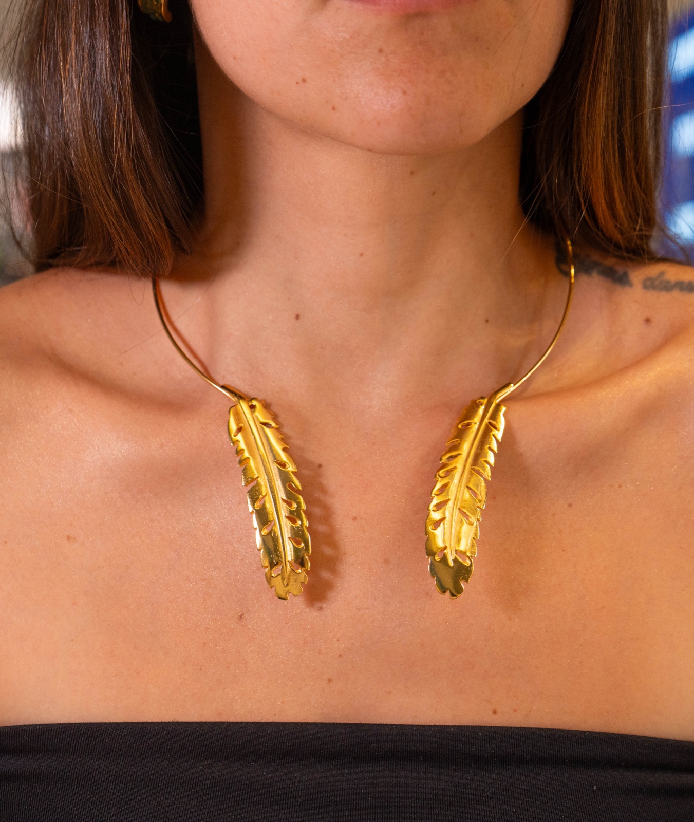 Collar Hojas