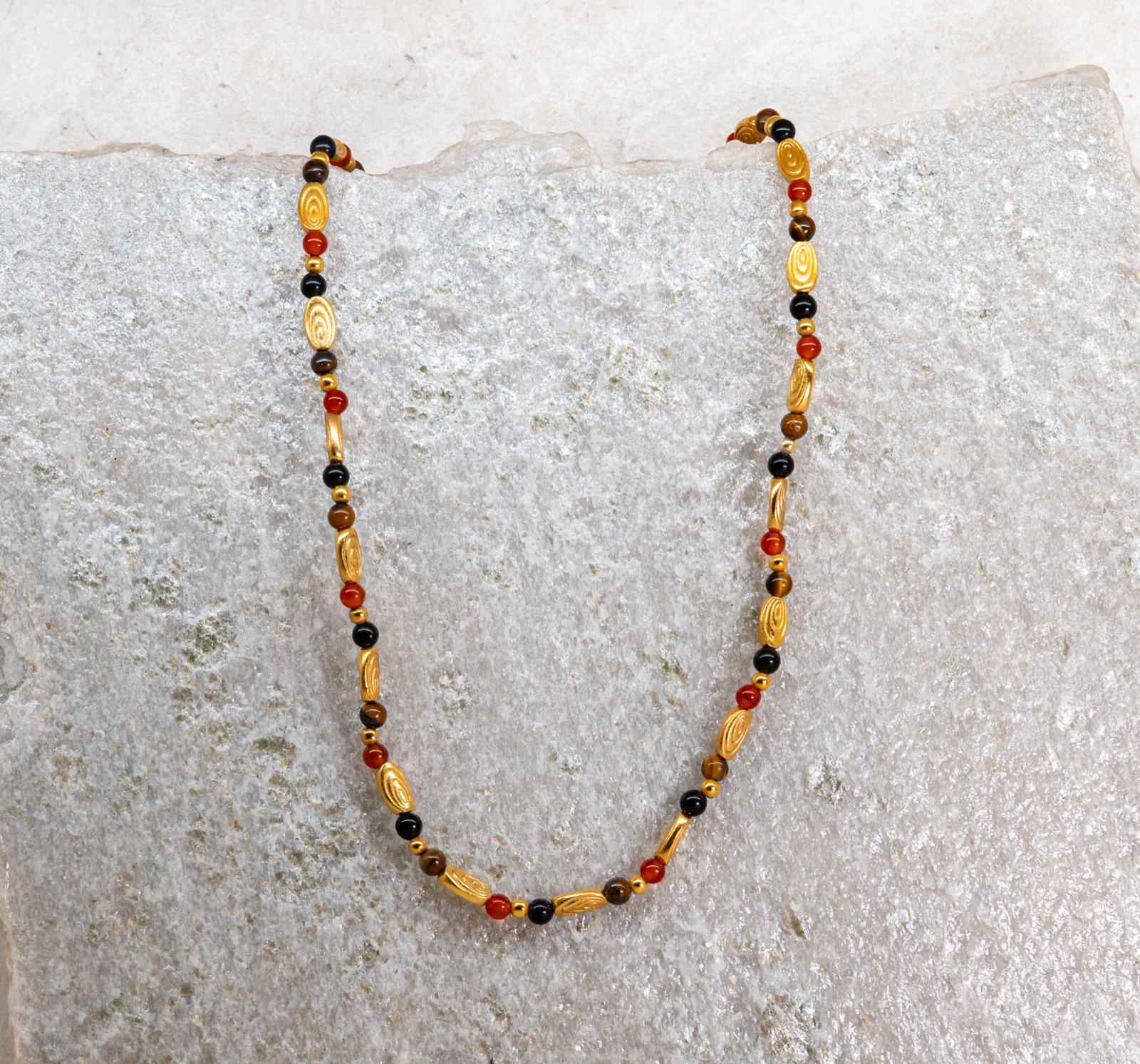 Gargantilla · Onix / Cornalina / Ojo De Tigre