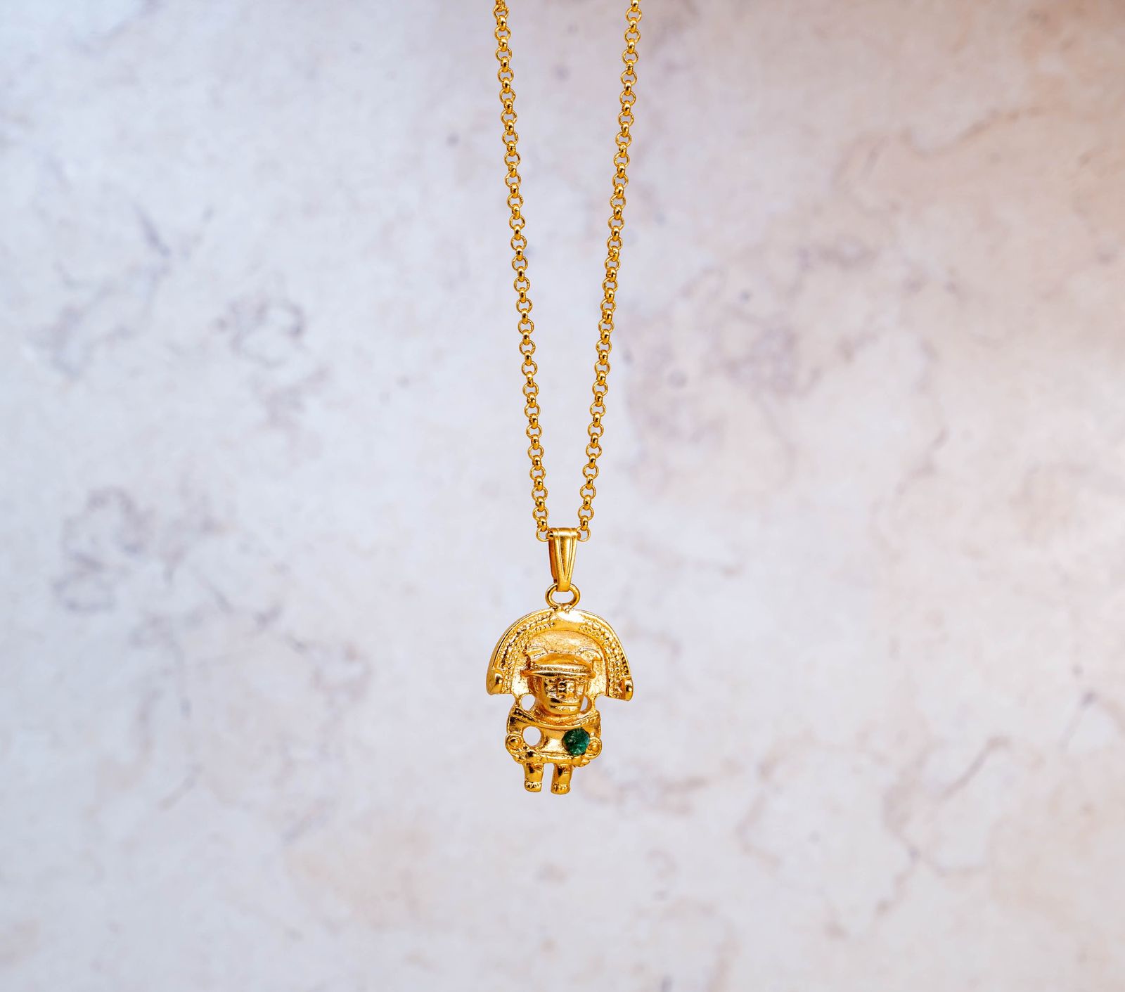 Tunjo Emerald Chain