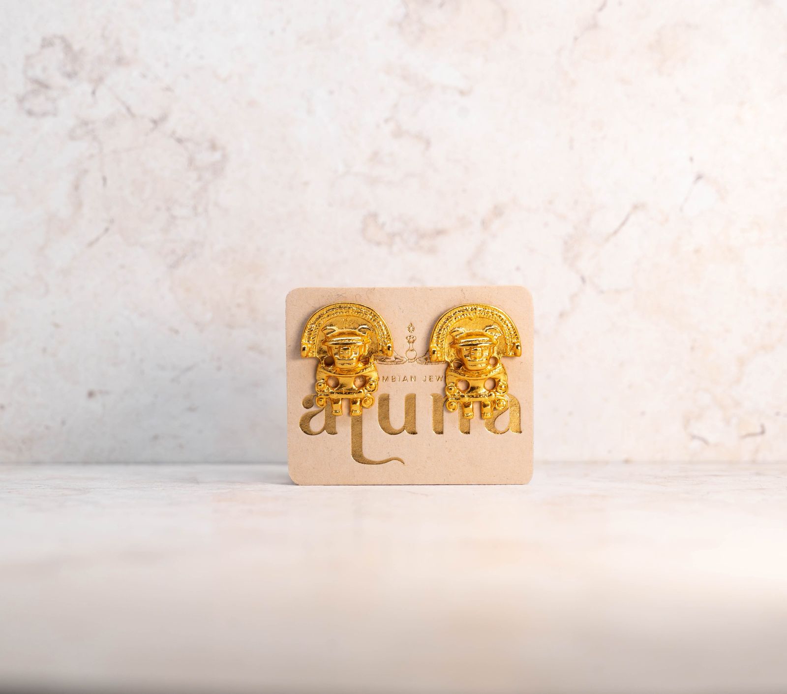 Tunjo Earrings — detalle