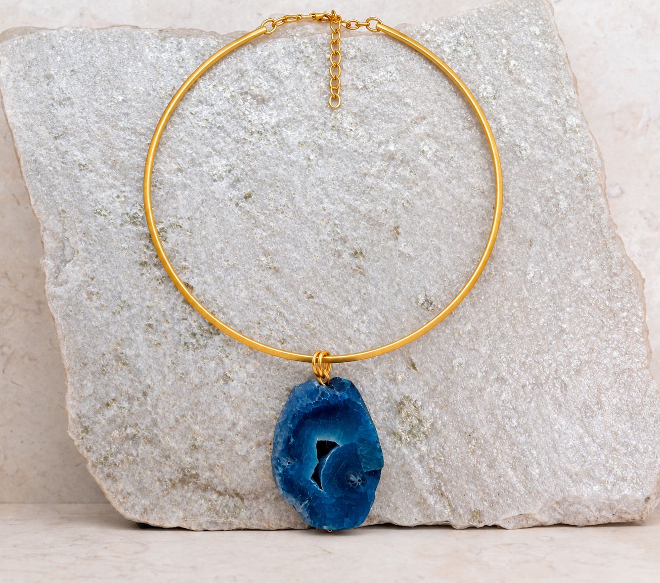Dark Blue Agate