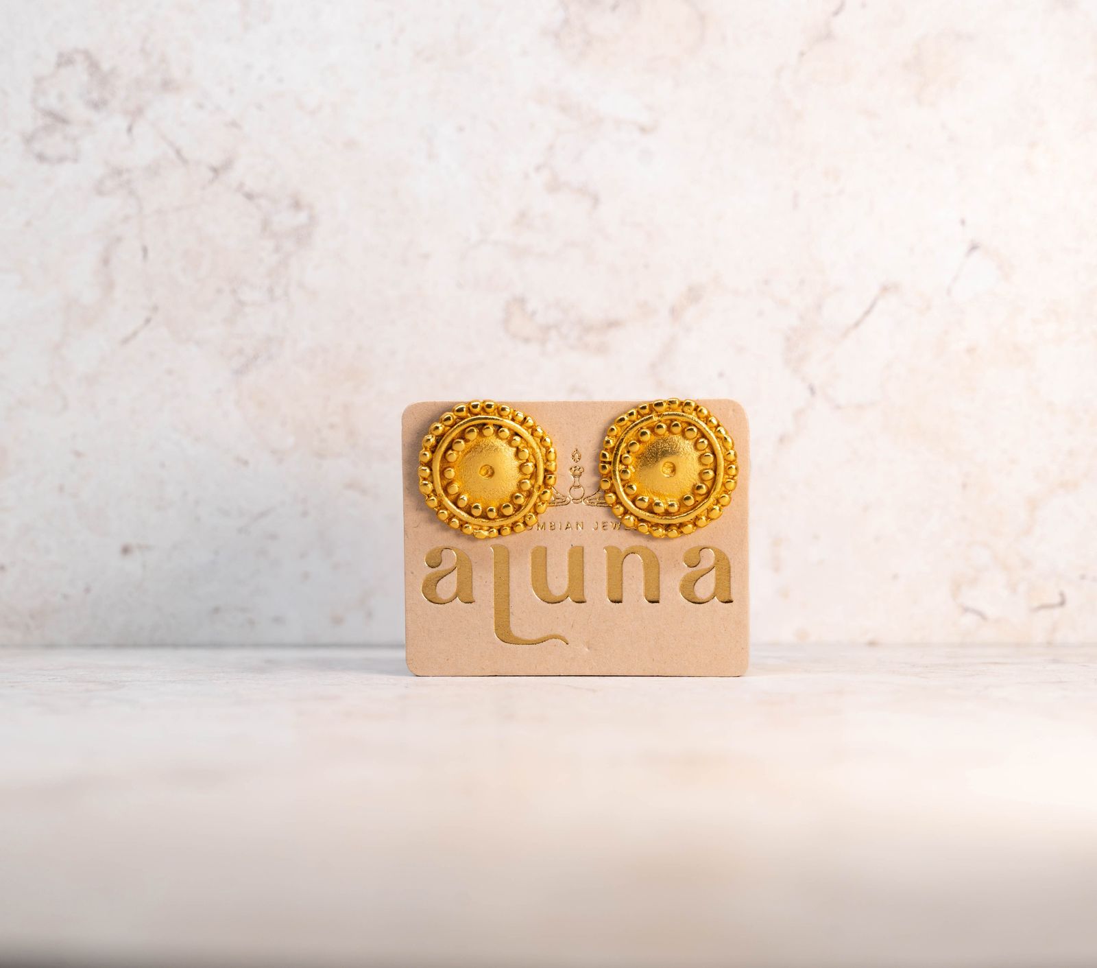 Disco Earrings — detalle